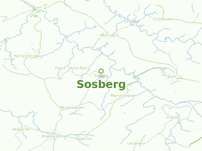 Karte von Sosberg