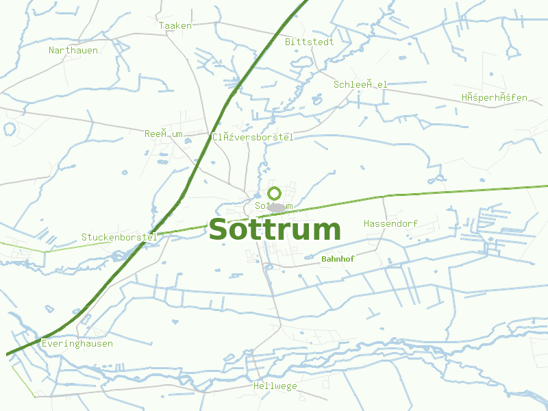 Karte von Sottrum