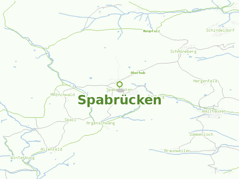 Karte von Spabrücken