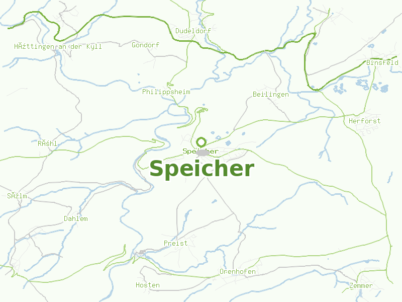 Karte von Speicher