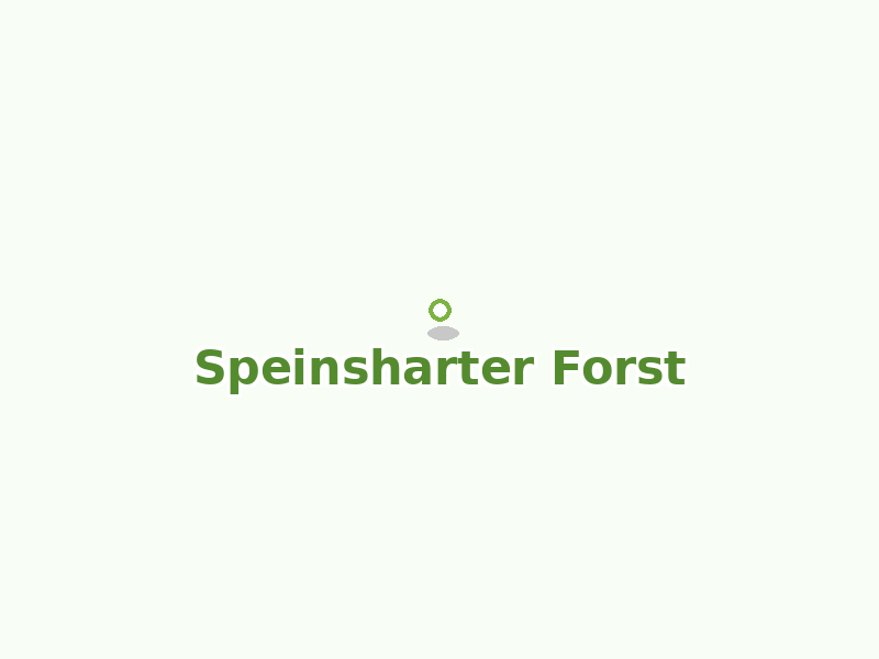 Karte von Speinsharter Forst