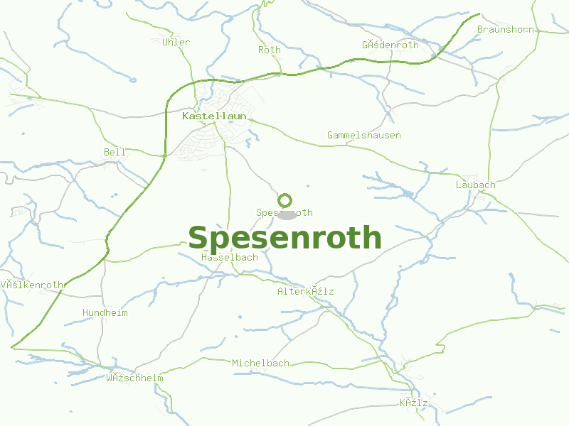 Karte von Spesenroth