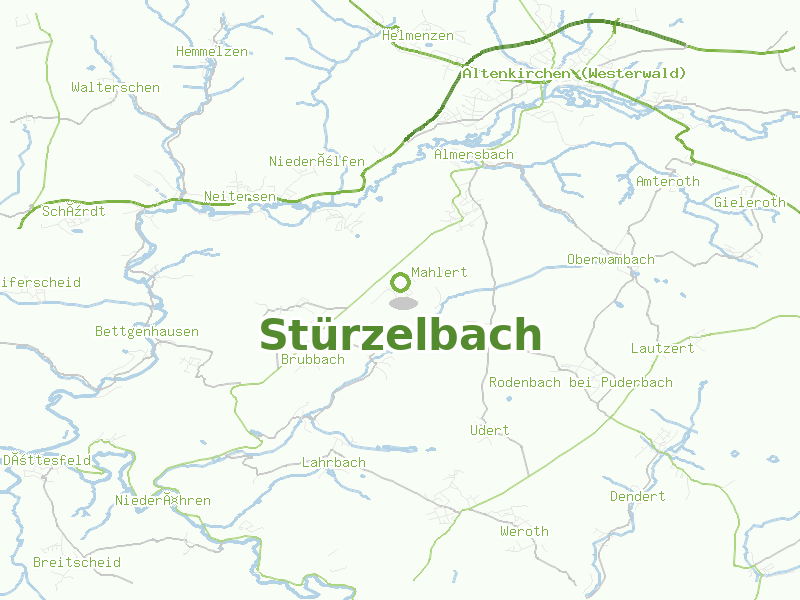 Karte von Stürzelbach