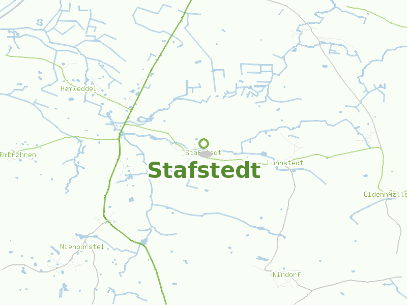 Karte von Stafstedt