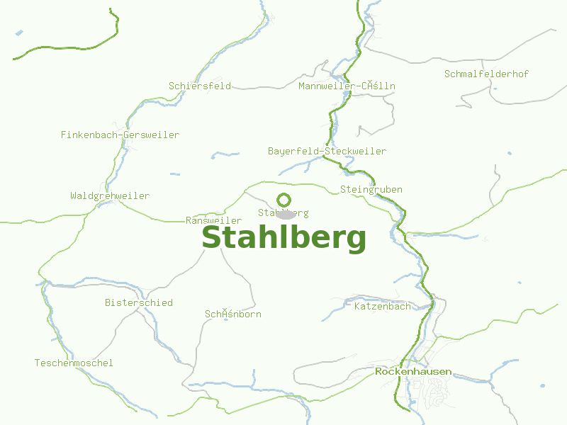 Karte von Stahlberg