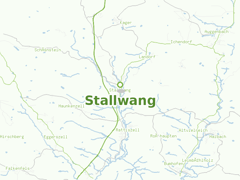 Karte von Stallwang
