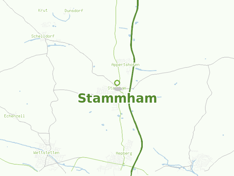 Karte von Stammham