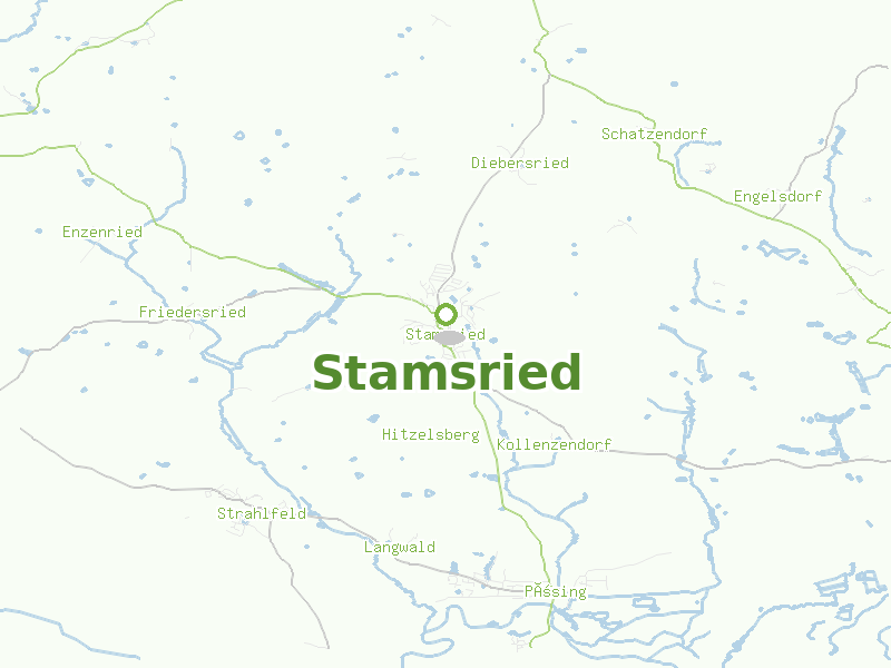 Karte von Stamsried