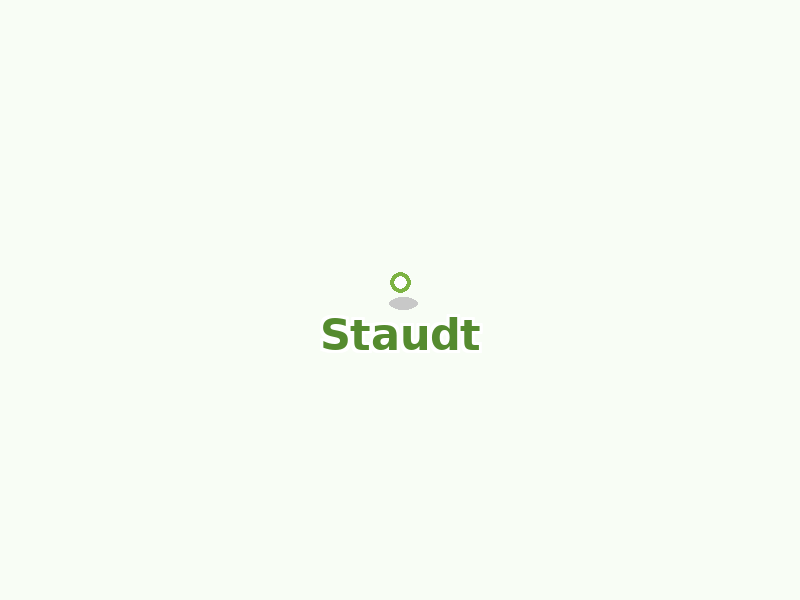 Karte von Staudt