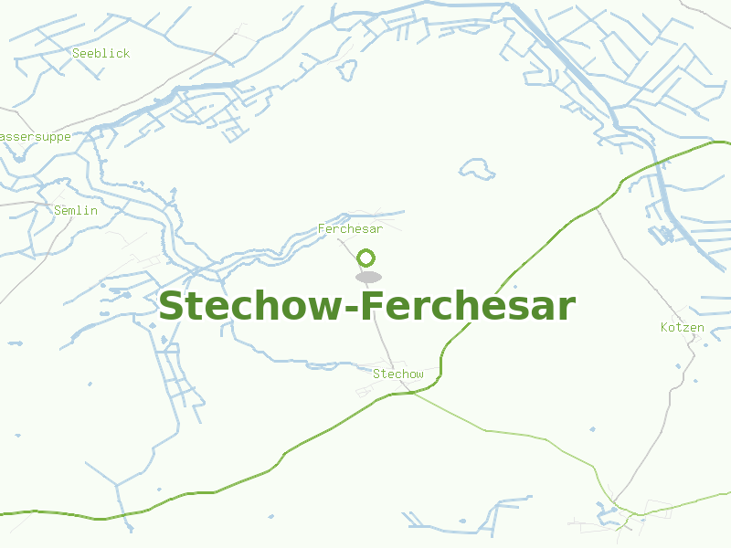 Karte von Stechow-Ferchesar