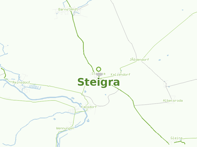 Karte von Steigra