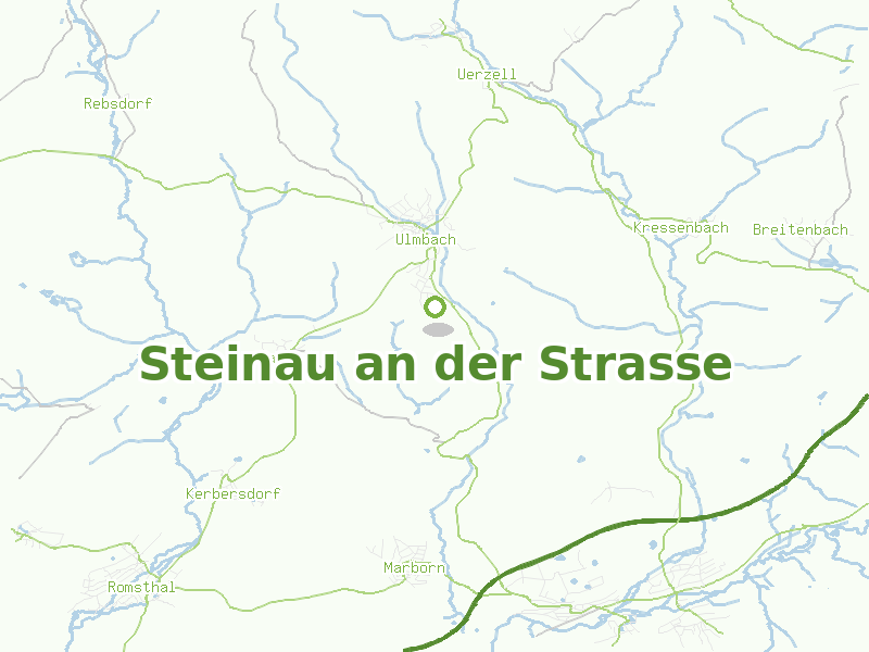 Karte von Steinau an der Strasse