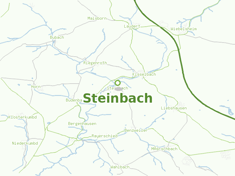 Karte von Steinbach