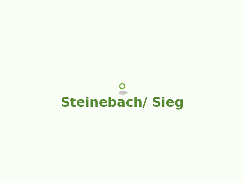Karte von Steinebach/ Sieg