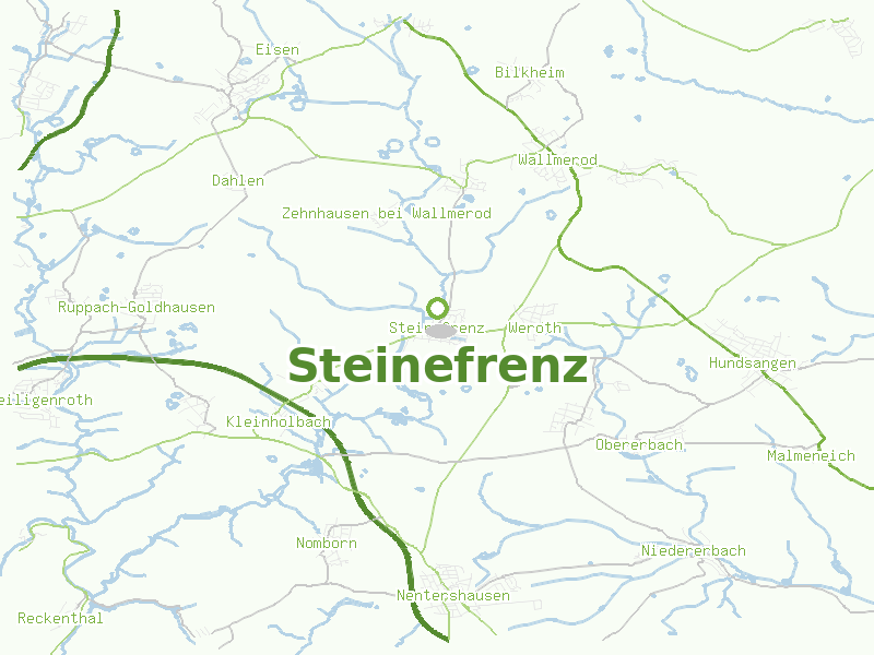 Karte von Steinefrenz