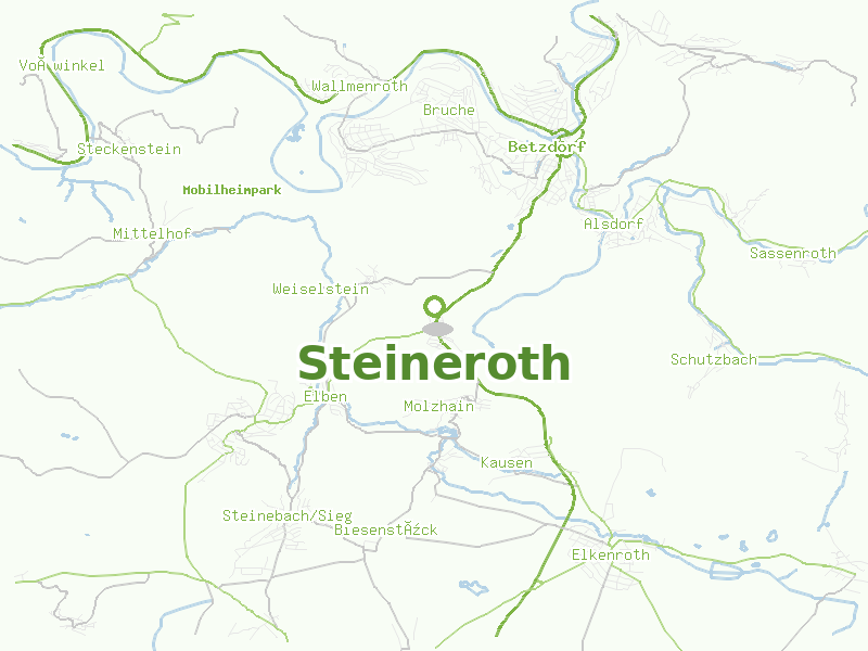 Karte von Steineroth