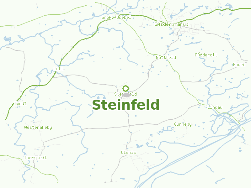 Karte von Steinfeld