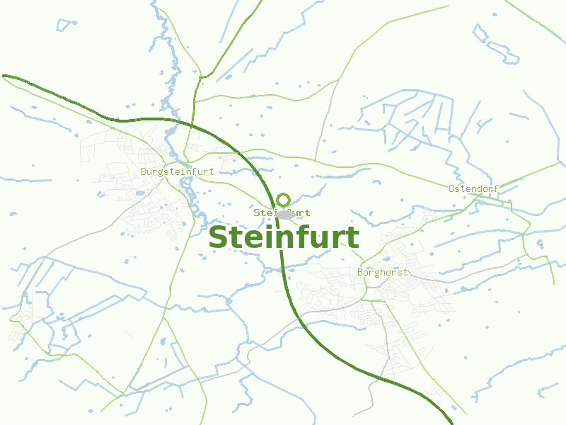 Karte von Steinfurt