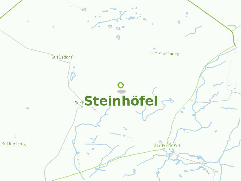 Karte von Steinhöfel