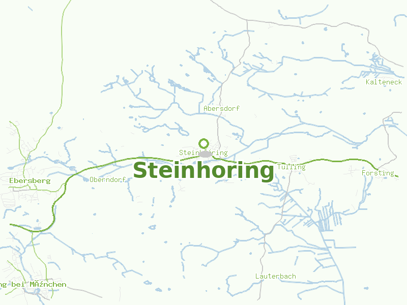 Karte von Steinhoring