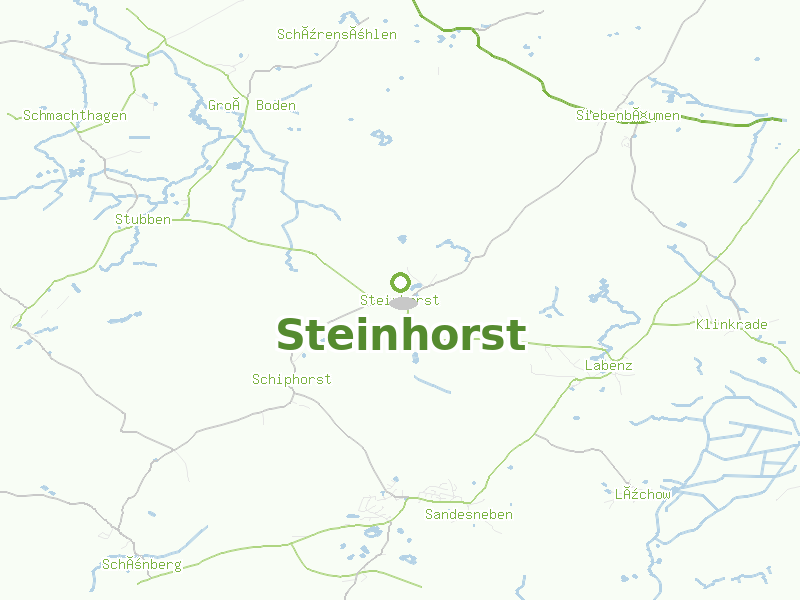 Karte von Steinhorst