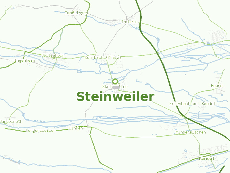 Karte von Steinweiler