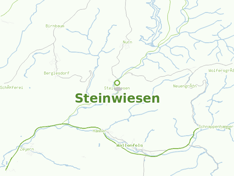 Karte von Steinwiesen