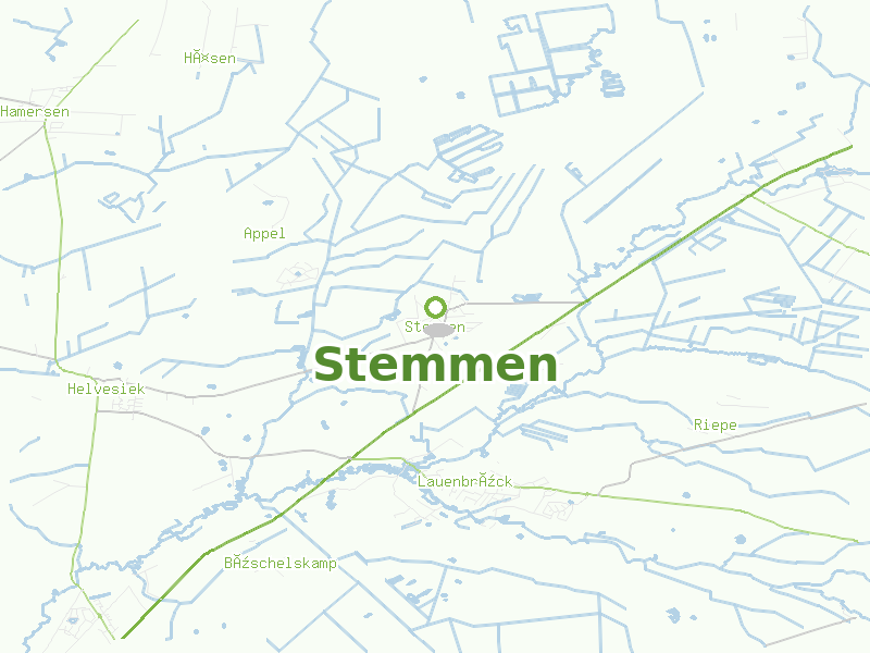 Karte von Stemmen