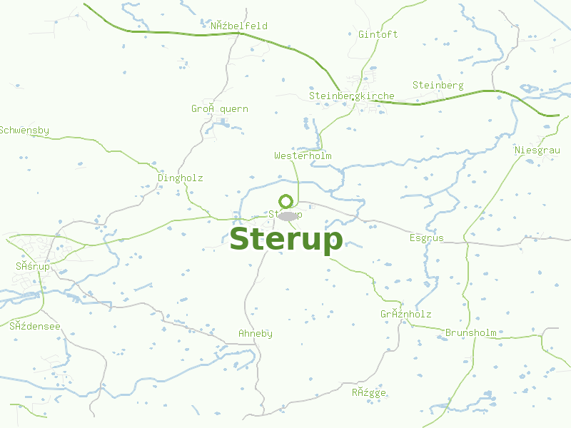 Karte von Sterup