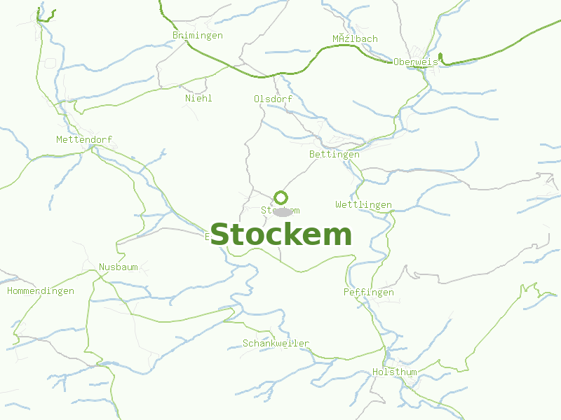 Karte von Stockem