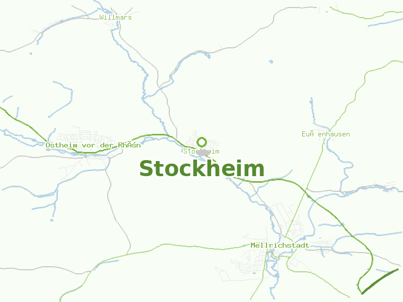 Karte von Stockheim