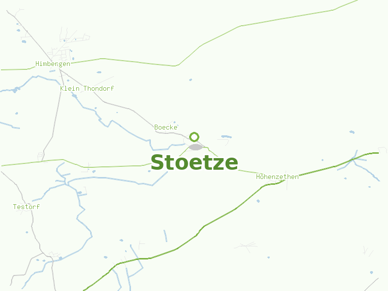 Karte von Stoetze