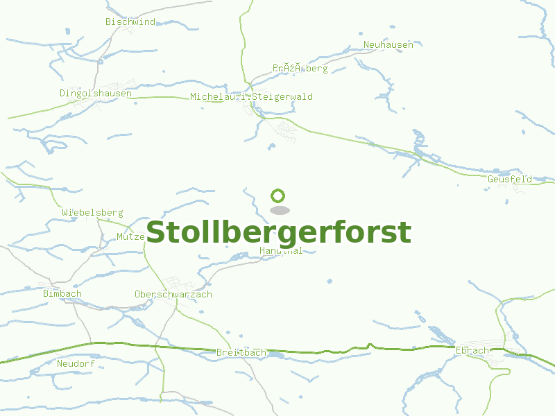 Karte von Stollbergerforst
