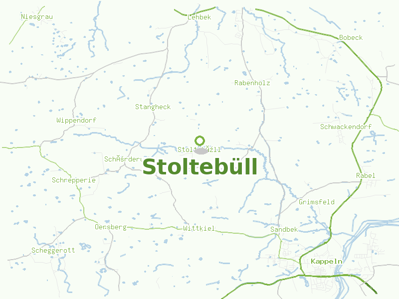 Karte von Stoltebüll