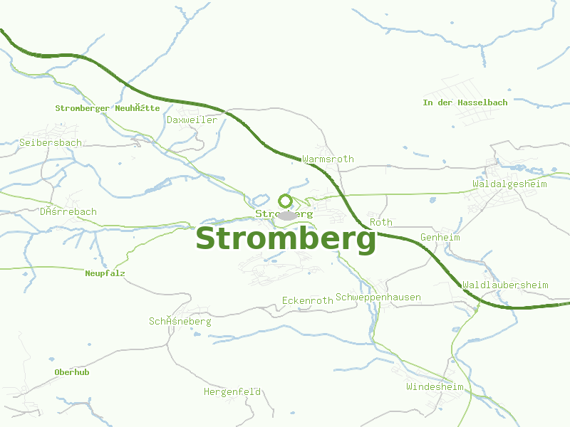 Karte von Stromberg