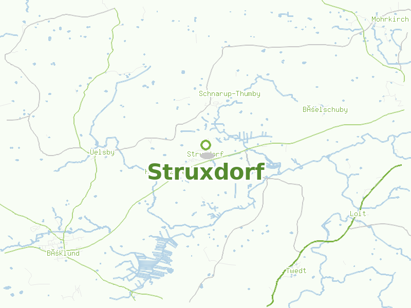Karte von Struxdorf
