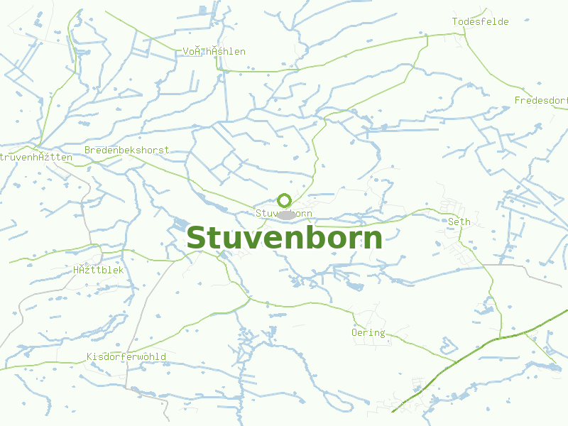 Karte von Stuvenborn
