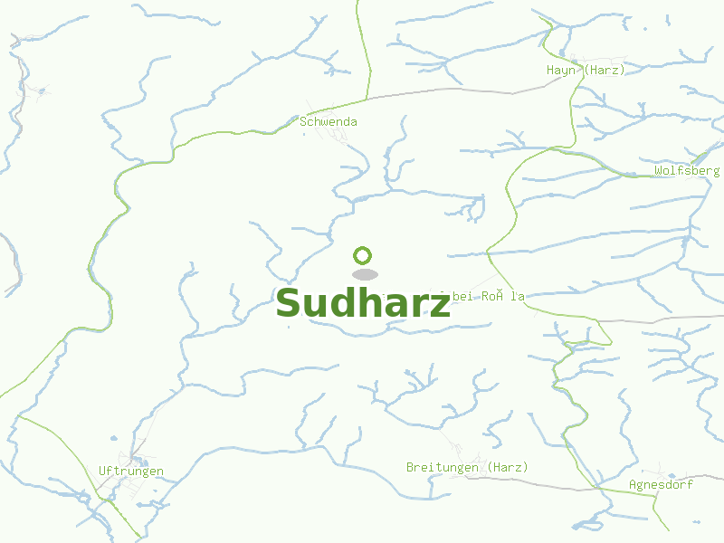 Karte von Sudharz