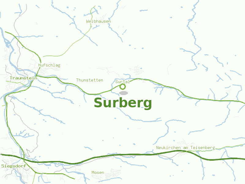 Karte von Surberg