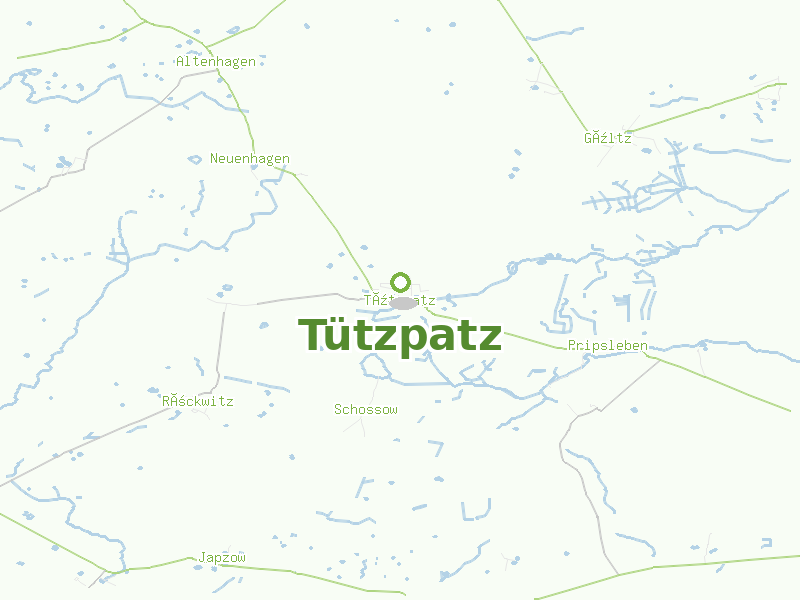 Karte von Tützpatz