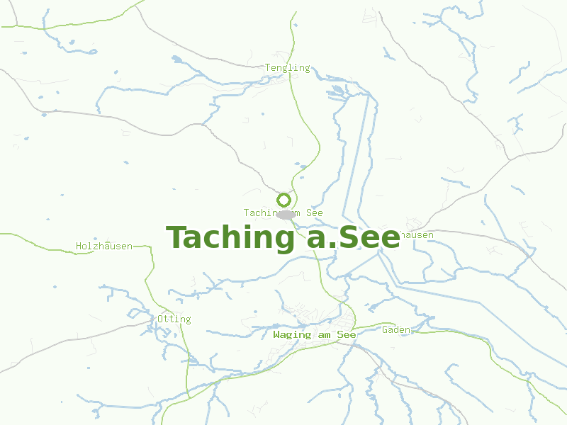 Karte von Taching a.See