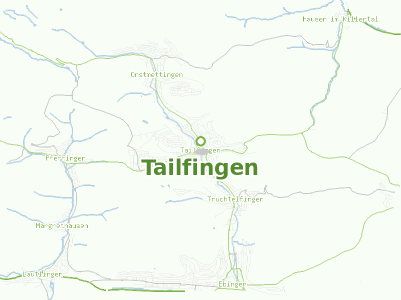 Karte von Tailfingen