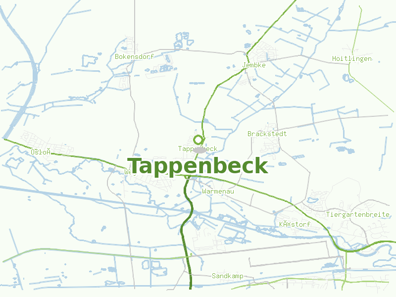 Karte von Tappenbeck