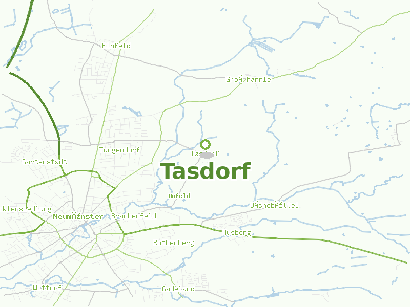Karte von Tasdorf