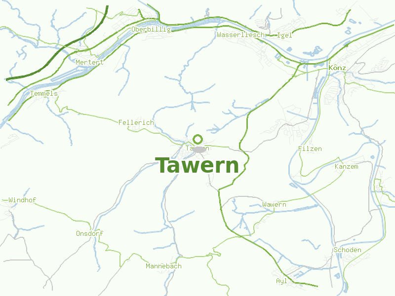 Karte von Tawern