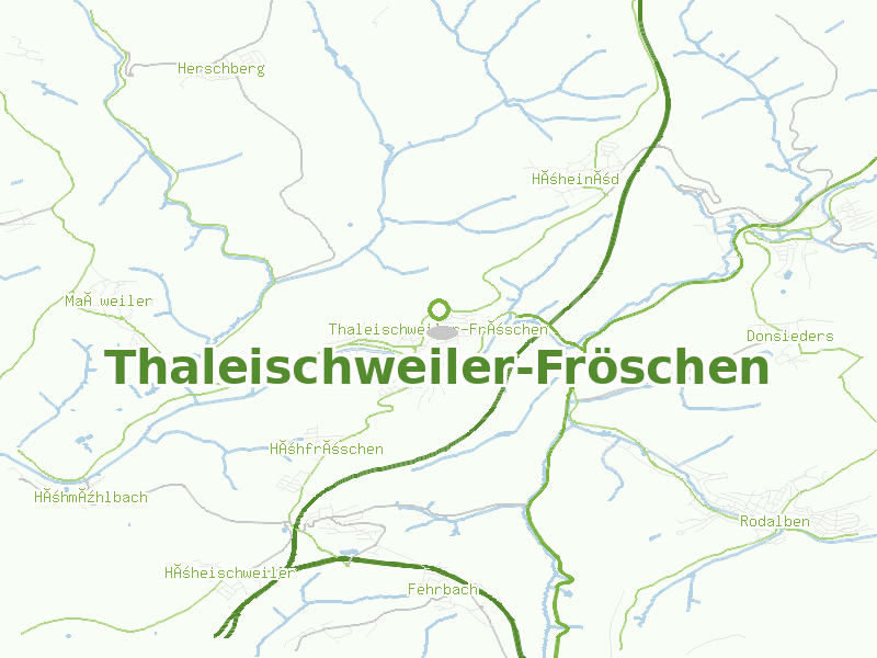 Karte von Thaleischweiler-Fröschen