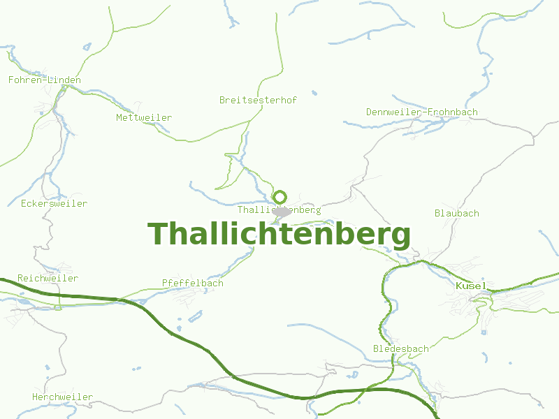 Karte von Thallichtenberg