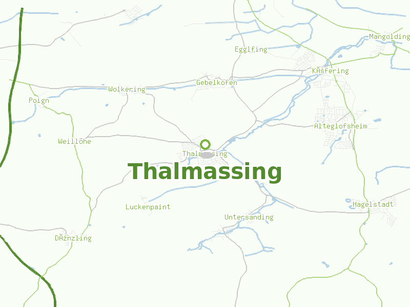 Karte von Thalmassing