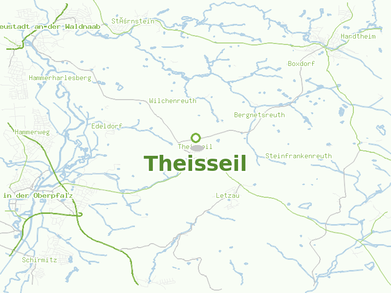 Karte von Theisseil