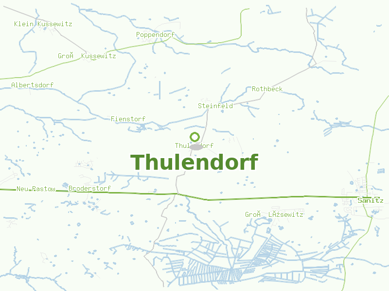 Karte von Thulendorf